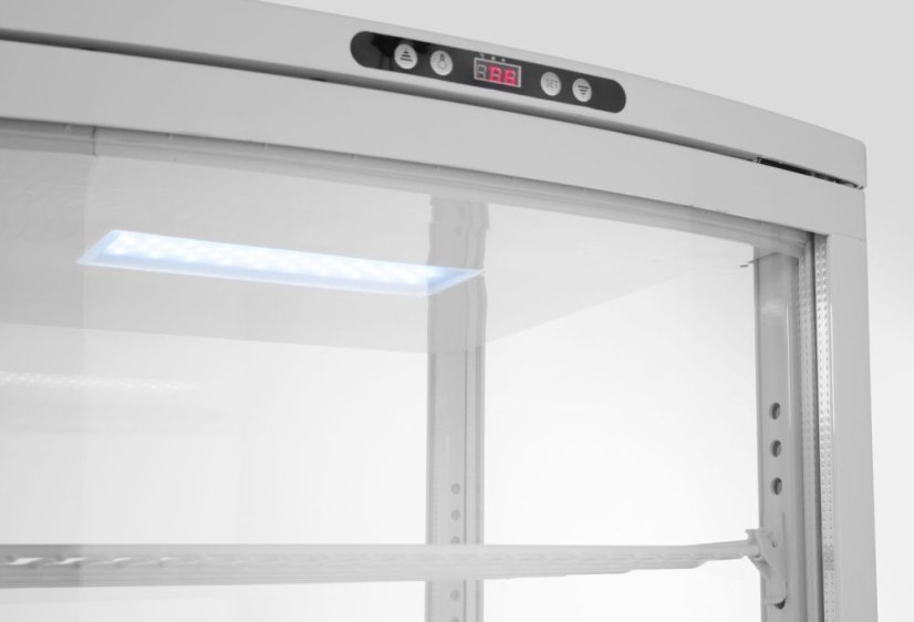 Chlazená skříň displeje, 270 l, Arktic, Bílá, 230V/290W, 556x526x(H)1913mm