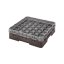 Cambro Koš Camrack 30 pozic, výška sklenice 21,6 cm - Hnědá