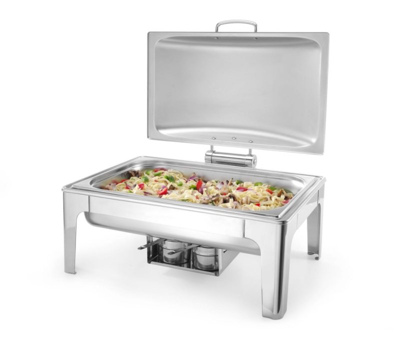 Chafing GN 1/1 saténový vzhled, HENDI, Profi Line, 9L, 570x430x(H)290mm
