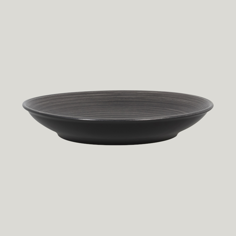 RAK Porcelain RAK Trinidad talíř hluboký pr. 28 cm, šedý | RAK-TRNNDP28BG