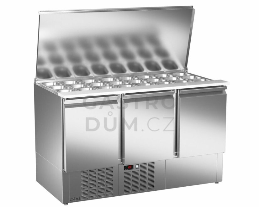 Asber stůl chladící SALADETA ETS-140 220V-240V 1N 50Hz