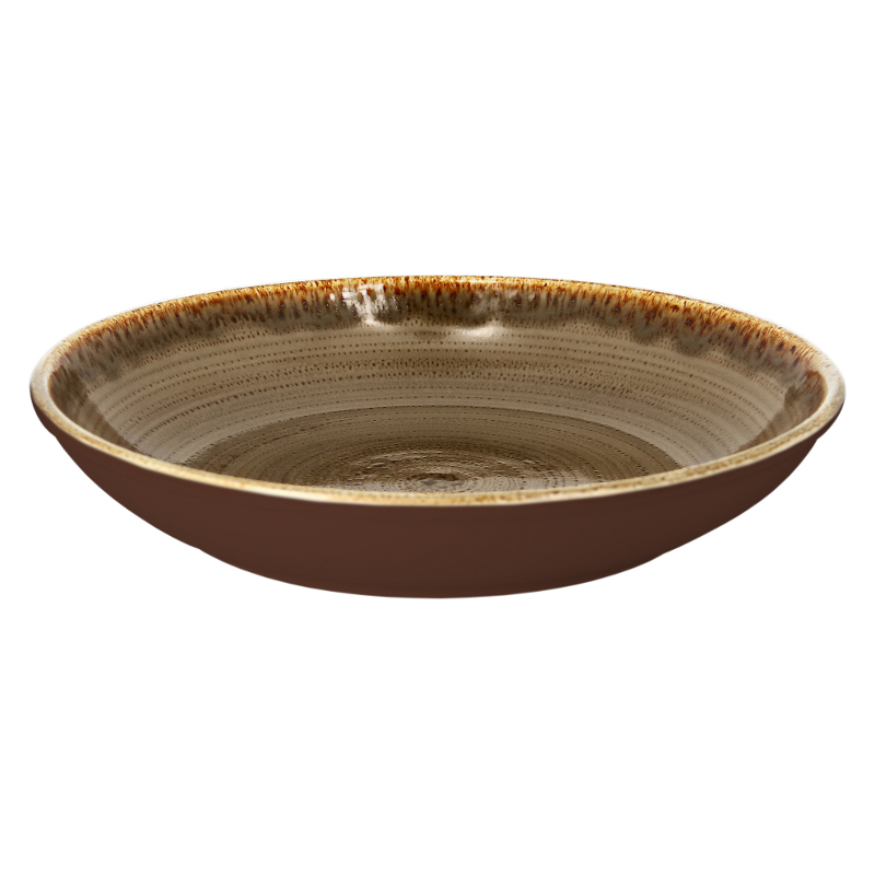 RAK Porcelain RAK Twirl talíř hluboký 36 cm – alga | RAK-TWBUBC36AL
