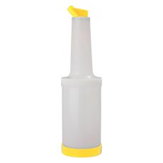 TOMGAST Láhev store´n pourer 1 l, žlutá
