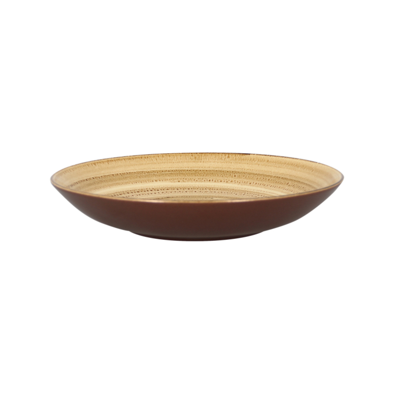 RAK Porcelain RAK Twirl talíř hluboký 26 cm – beach | RAK-TWBUBC26BE