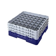 Cambro Koš Camrack 49 pozic, výška sklenice 9 cm - Modrá