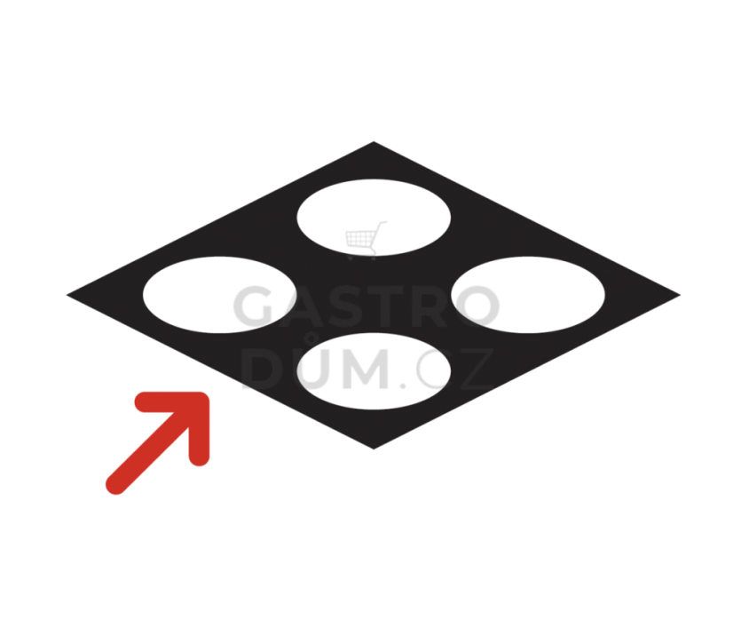 PizzaGroup pec na pizzu PYRALIS M4 - mechanické ovládání