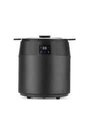 Kotlík na polévku bez vody, 10L, HENDI, 10L, Černá, 230V/450W, ⌀330x(H)398mm