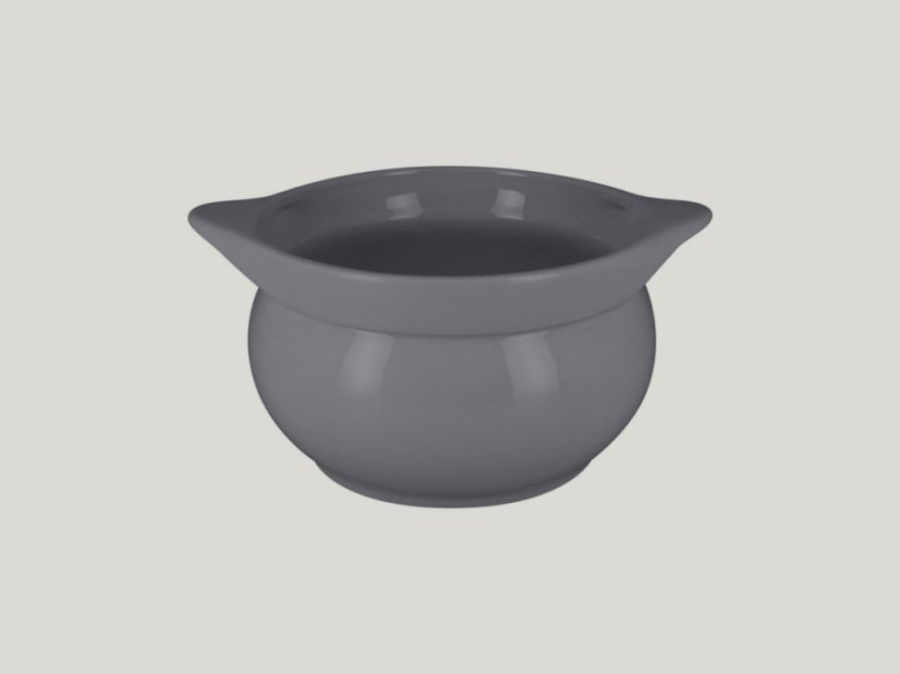 RAK Porcelain RAK Chef's Fusion terina na polévku 115 cl, šedá | RAK-CFST15GYBD