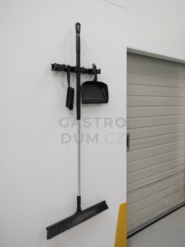 Vikan držák nástěnný 420 mm černý 10119