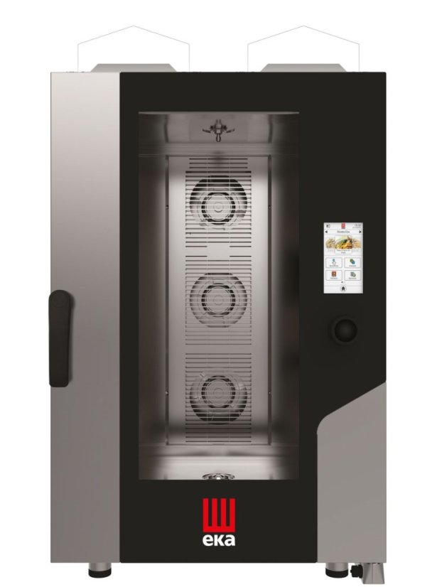 Konvektomat Millennial Touch Screen Gastro s automatickým mycím, 11x GN 1/1 - elektronicky ovládaná, plynová, Tecnoeka, 230V/700W, 17500kW, 730x850x(H)1230mm Konvektomat Millennial Touch Screen Gastro s automatickým mycím, 11x GN 1/1 - elektronicky ovládaná, plynová, Tecnoeka, 230V/700W, 17500kW, 730x850x(H)1230mm