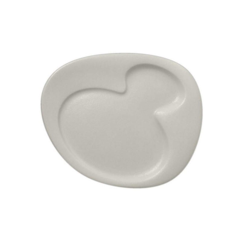 RAK Porcelain RAK Talíř s důlkem 24 × 20 cm, bílá | RAK-NFNBFP24WH