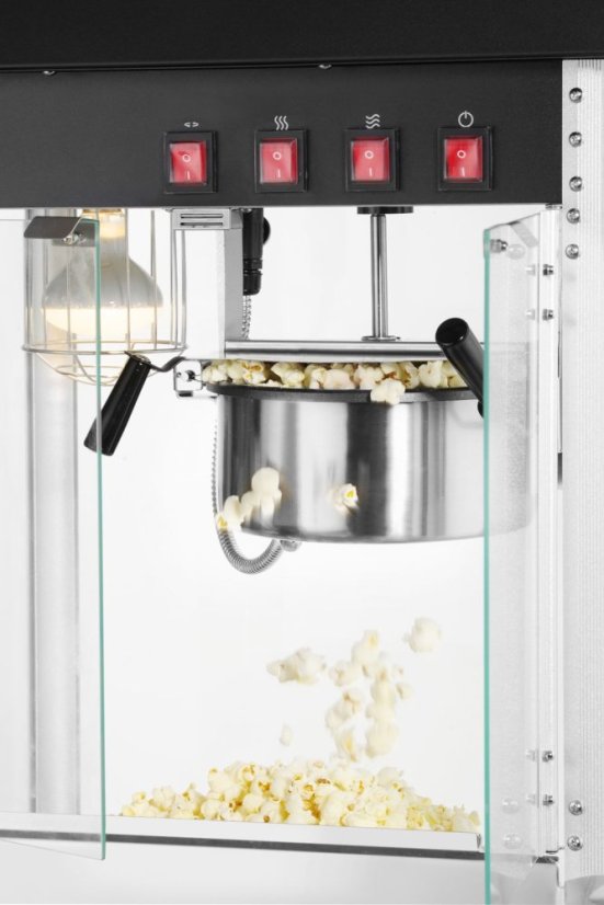 Stroj na výrobu popcornu, HENDI, Černá, 230V/1155W, 560x420x(H)760mm
