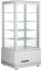Chlazená skříň displeje, 98 l, Arktic, bílá, 230V/210W, 444x397x(H)1100mm