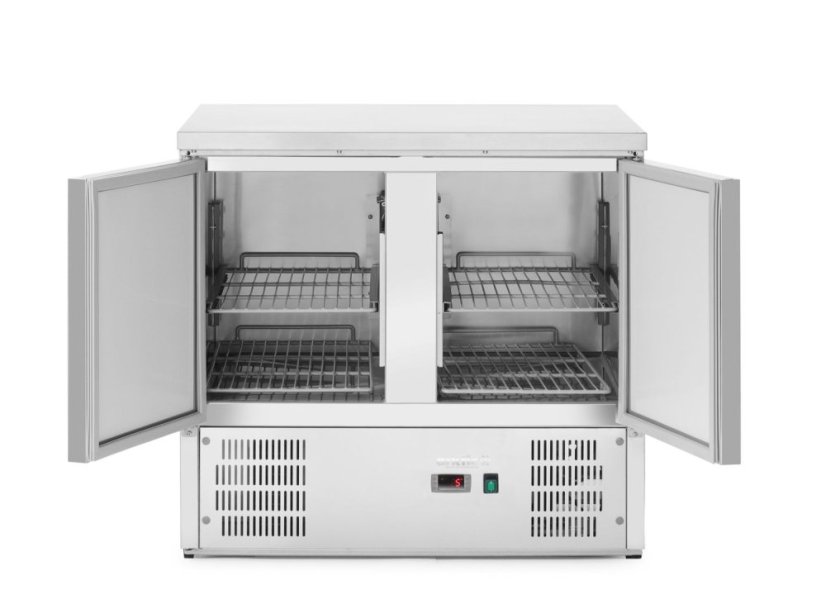 Chladicí pult, dvoudveřový, Arktic, 146L, 230V/143W, 700x900x(H)850mm