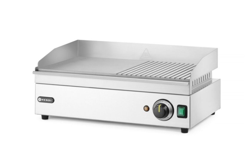 Mřížka s polovičním žebrováním, HENDI, Kitchen Line, 230V/2400W, 527x404x(H)233mm