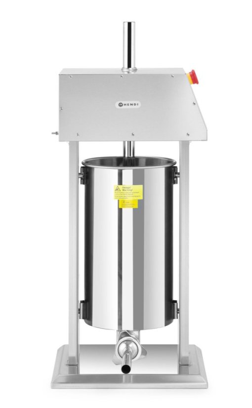 Elektrický stroj na plnění klobás, HENDI, 15L, 230V/60W, 450x350x(H)750mm