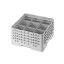 Cambro Koš Camrack 9 pozic, výška sklenice 30 cm - Bílá