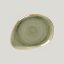 RAK Porcelain RAK Spot talíř mělký 22 × 16,5 cm – smaragdový | RAK-SEMFLFP22