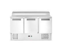 Třídveřový chladicí stůl s nástavcem, Arktic, 219L, 230V/152W, 700x1365x(H)990mm