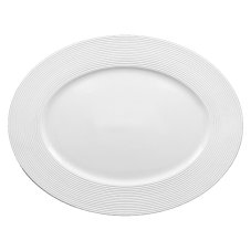RAK Porcelain RAK Talíř oválný 34 × 25,5 cm | RAK-EVOP34