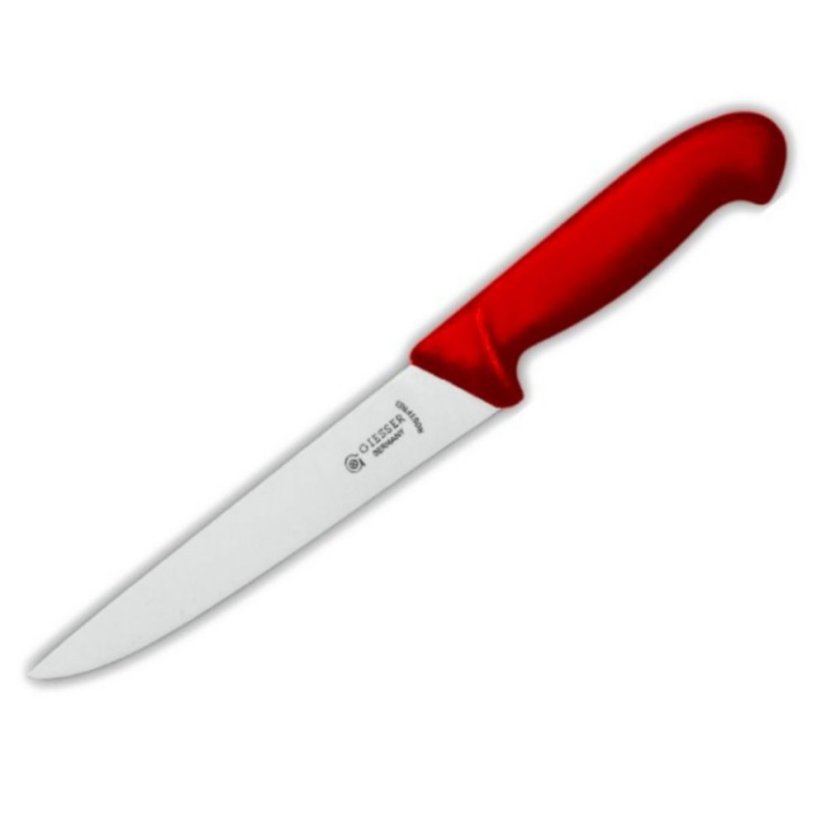 Giesser Nůž kuchařský 21 cm, červený Giesser Nůž kuchařský 21 cm, červený