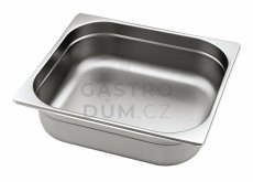 Gastronorm GN 2/3 (h=40 mm) nerezová plná