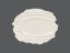 RAK Porcelain RAK Talíř reliéfní mělký 37 × 27 cm – bílá | RAK-STEP28