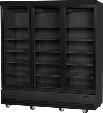 Chladící vítrína, Arktic, 1075L, Černá, 230V/550W, 1920x755x(H)2100mm