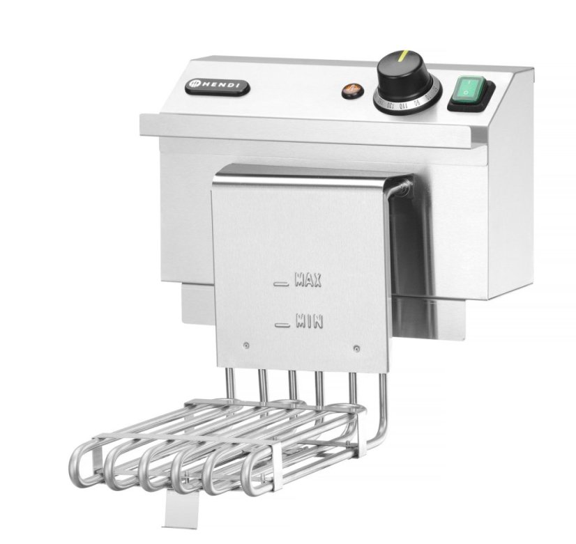 Fritéza XL s vypouštěcím kohoutem HENDI GOLIATH, HENDI, 10L, 400V/10200W, 300x585x(H)392mm