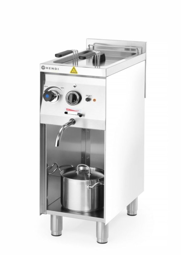 Vařič těstovin a knedlíků, volně stojící, HENDI, 10L, 230V/3500W, 330x600x(H)907mm