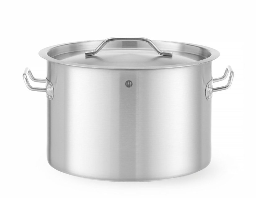Střední hrnec s poklicí, HENDI, Budget Line, 23L, ⌀350x(H)240mm