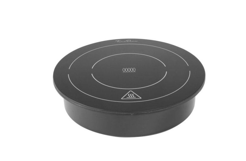 Indukční varná deska, HENDI, Černá, 230V/800W, ⌀245x(H)80mm