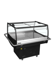 Chladicí vitrína TEFCOLD PDC90SL Acrylic Sides 4 Bumpers