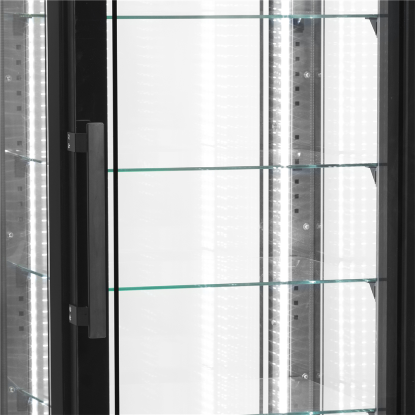 Mrazicí vitrína TEFCOLD UPD 400 F Black