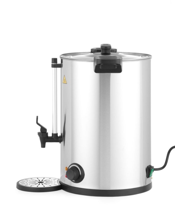Dvoustěnný kotel na horké nápoje, HENDI, ≈ 120 šálků za 37 minut., 18L, 230V/2500W, 415x382x(H)480mm