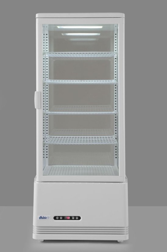 Chlazená skříň displeje, 98 l, Arktic, bílá, 230V/210W, 444x397x(H)1100mm
