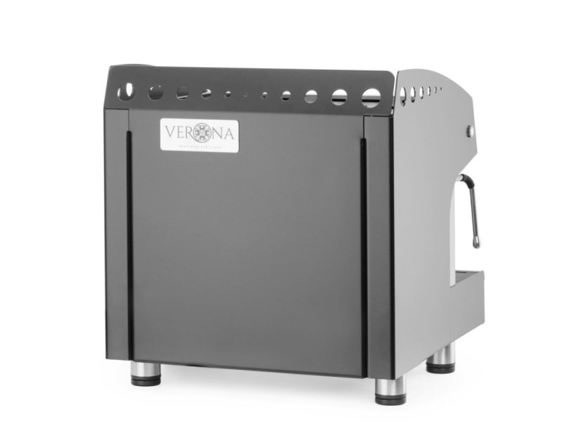 Kávovar Julia Compact, 2-skupinový, automatický, Verona, Černá, 230V/2700W, 475x563x(H)530mm