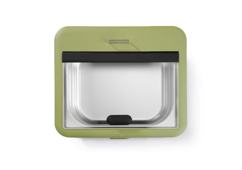 Chafing dish UNIQ, HENDI, designed by Robert Bronwasser, GN 2/3, Zelená, 230V/500W, 433x403x(H)248mm