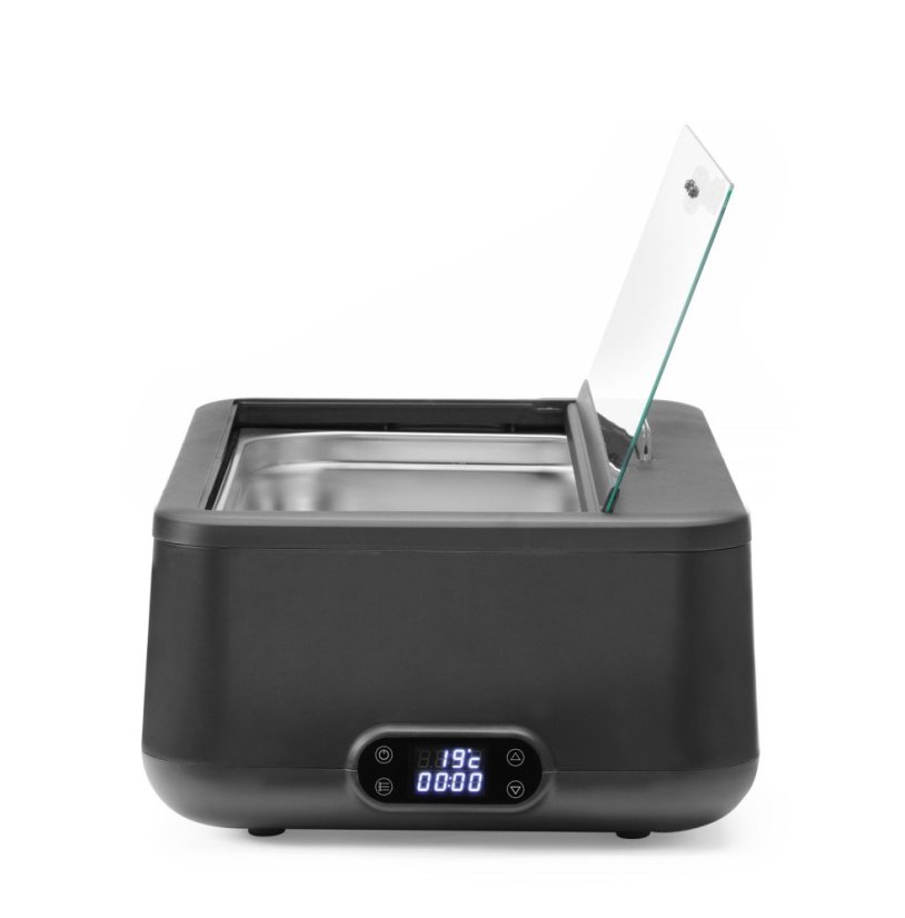 Chafing dish UNIQ, HENDI, designed by Robert Bronwasser, GN 2/3, Černá, 230V/500W, 433x403x(H)248mm