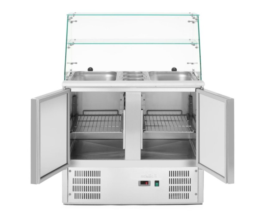 Saladety chladící stoly s nástavbou, Arktic, 146L, 230V/145W, 695x900x(H)1270mm