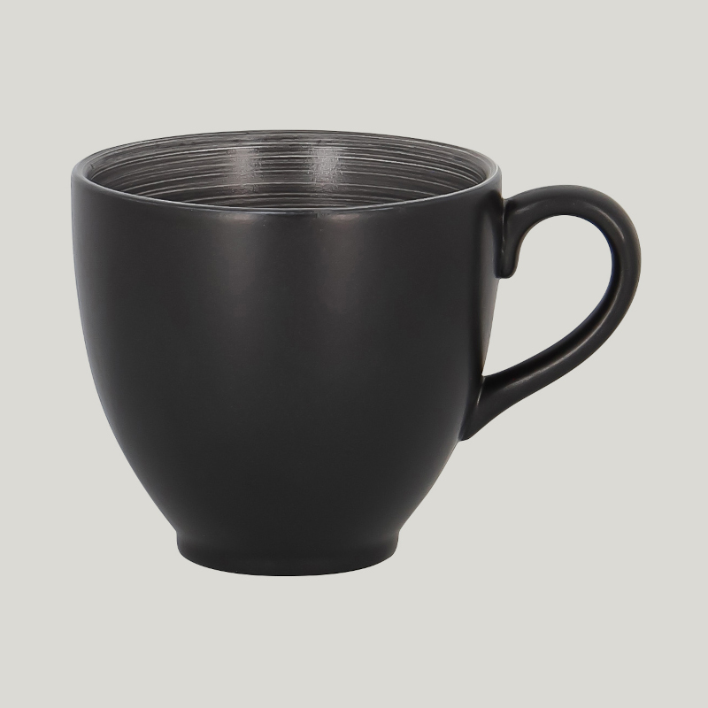 RAK Porcelain RAK Trinidad šálek nestohovatelný 280 ml, šedý | RAK-TRCLCU28BG
