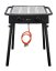 Xantos Black Plynový gril, HENDI, Černá, 9,5kW, 770x710x(H)870mm
