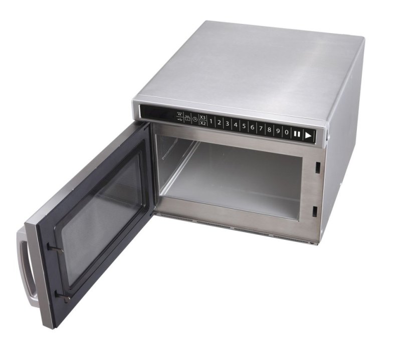 Mikrovlnná trouba s možností programování a portem USB 1800W, HENDI, 230V/3000W, 560x419x(H)336mm
