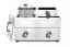 Indukční fritéza s výpustí - 2 x 8 l, HENDI, Profi Line, 16L, 230V/7000W, 577x609x(H)410mm