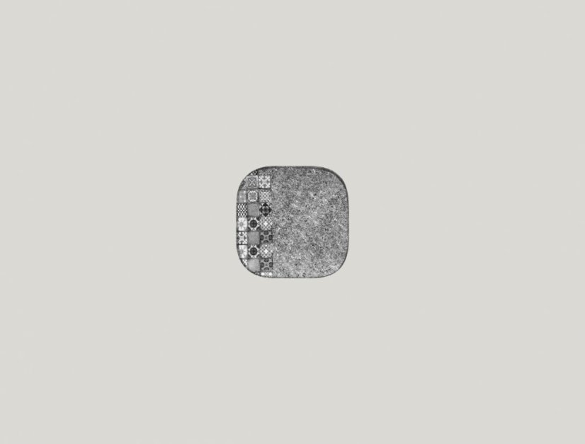 RAK Porcelain RAK Splendour talíř čtvercový 11 × 11 cm – šedá | RAK-SRAUSP11
