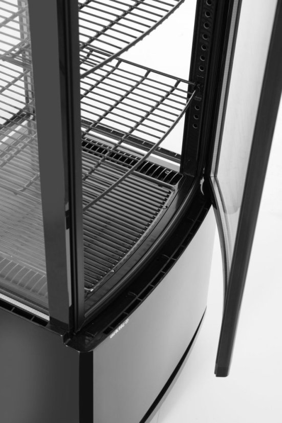 Chlazená skříň displeje, 270 l, Arktic, Černá, 230V/290W, 556x526x(H)1913mm
