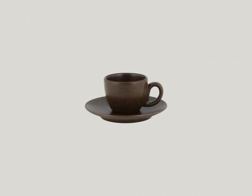 RAK Porcelain RAK Genesis podšálek kulatý 13 cm pro GN116C08CO, kakaová | RAK-GNCLSA13CO