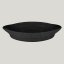 RAK Porcelain RAK Chef's Fusion pekáč oválný 37,2 × 25 cm, černý | RAK-CFOD44BKBD