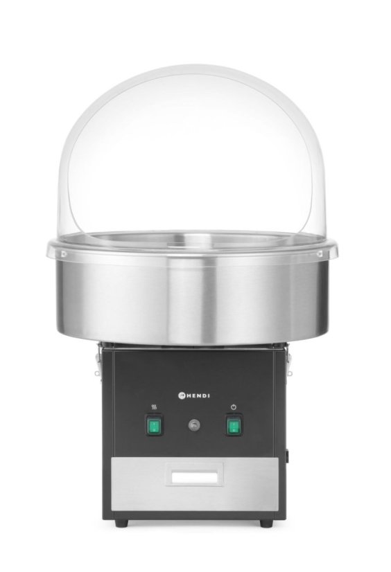 Stroj na výrobu cukrové vaty , HENDI, Černá, 230V/1130W, 520x520x(H)503mm