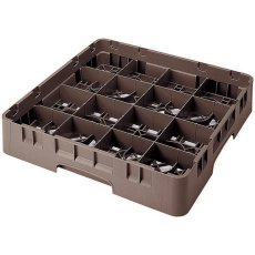 Cambro Koš Camrack 16 pozic, výška sklenice 30 cm - Hnědá